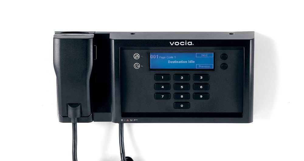 Аудиопроцессор со встроенным микрофоном Biamp VOCIAEWS-10