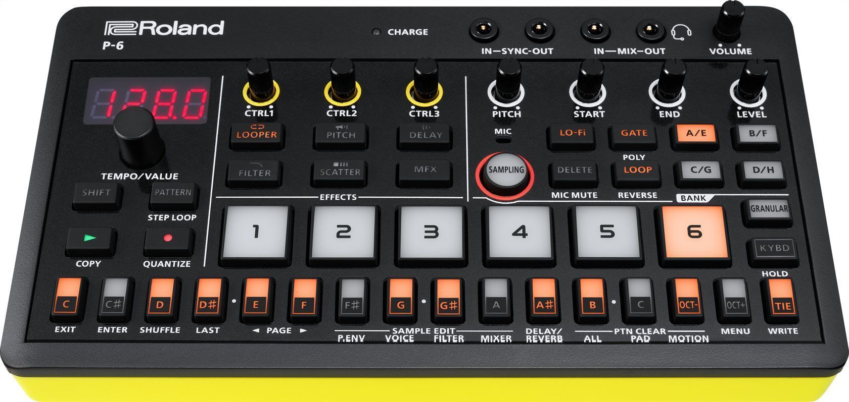 Компактный креативный сэмплер ROLAND P-6